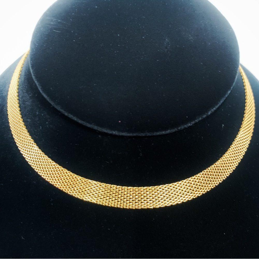 ✨Gorgeous Gold Plated Metal Mesh Necklace Choker ✨